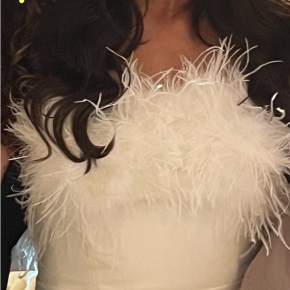 Nadine Merabi Collette White Jumpsuit - Picture 2 of 5